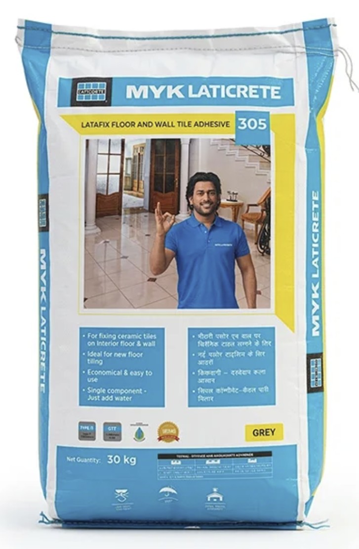 MYK Laticrete 305 Tile Adhesive Grey 30kg