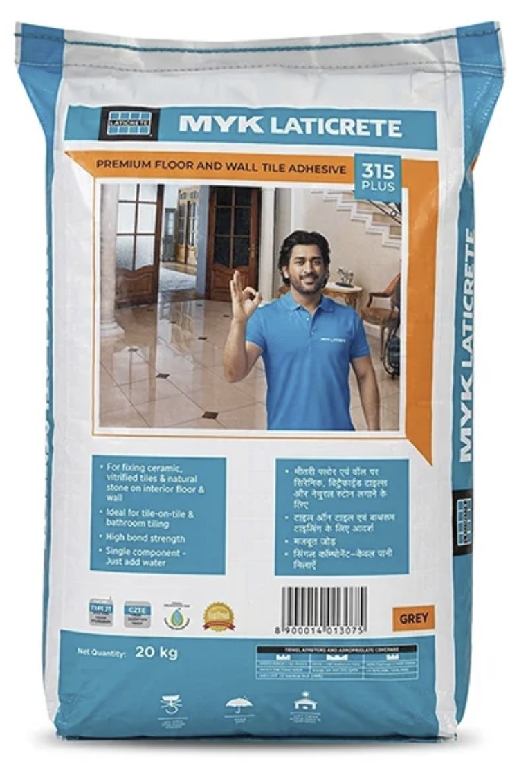 MYK Laticrete 315 Plus Tile Adhesive Grey 20kg
